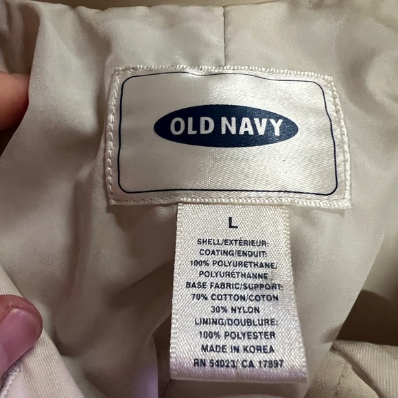 Old Navy London Raincoat - Picture 3 of 4